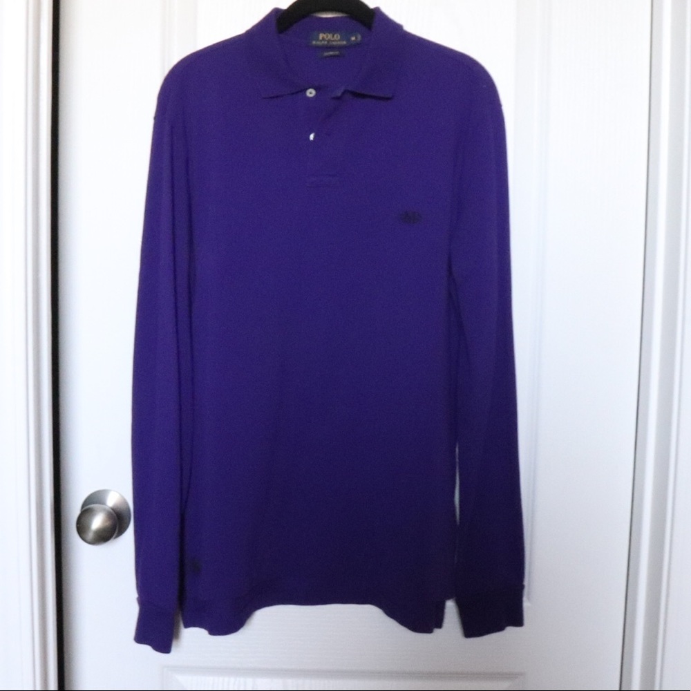 Men’s Polo Ralph Lauren Purple Long Sleeve